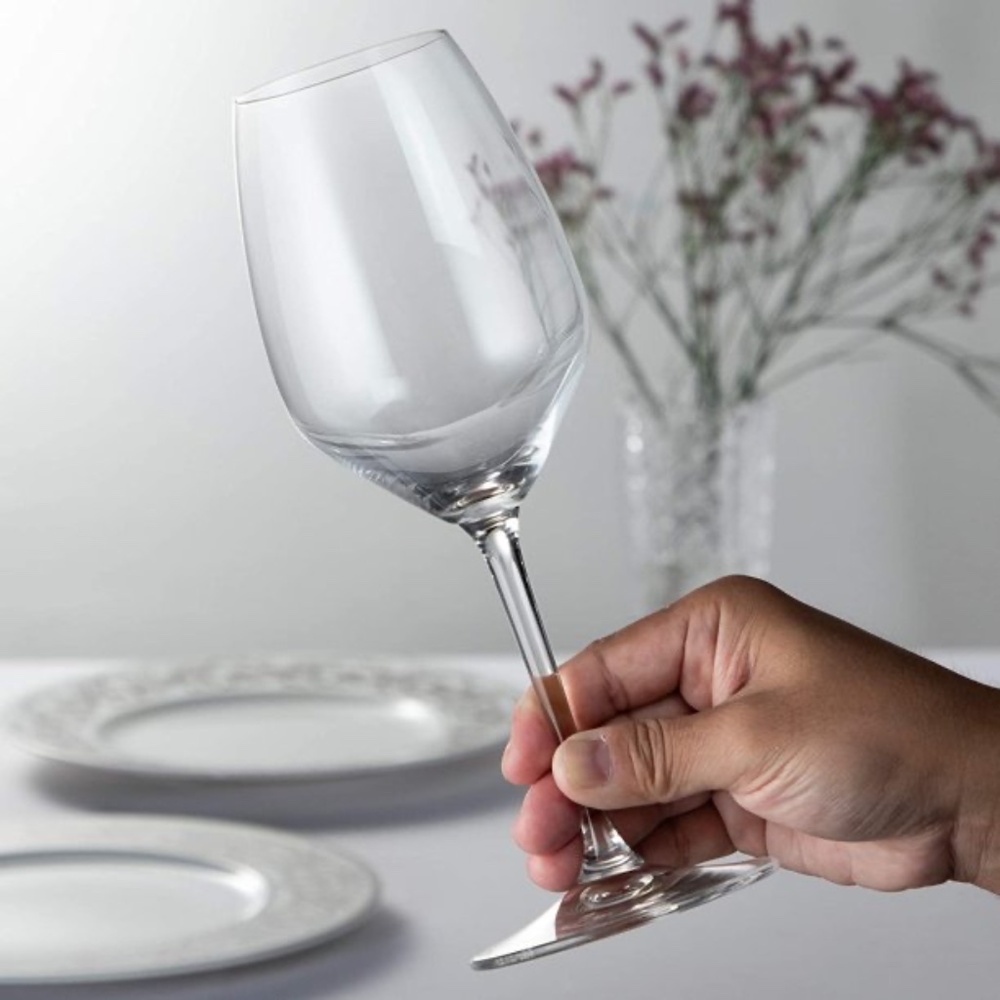 Riedel Crystal Heart to Heart Riesling Wine (white) Glasses Pair